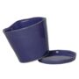 Tika Pot With Saucer – Chive – Ultra Violet – 3″